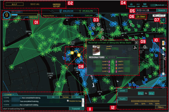 intel map detail