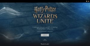 Harry Potter WIZARDS UNITE公式サイト
