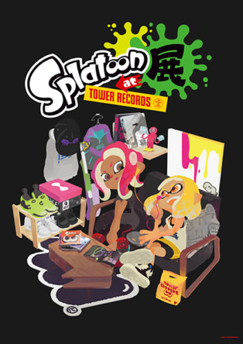 「Splatoon展at TOWER RECORDS」メインヴィジュアル