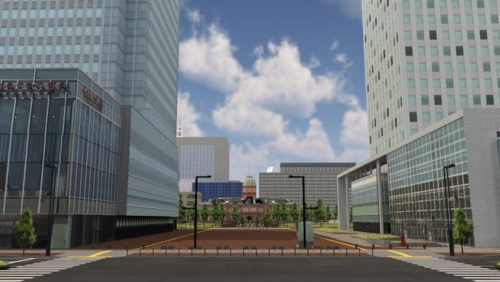 札幌市北3条広場　開発中のイメージ